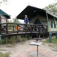 Unser Safari-Zelt