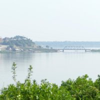 die Brücke über den Kanal